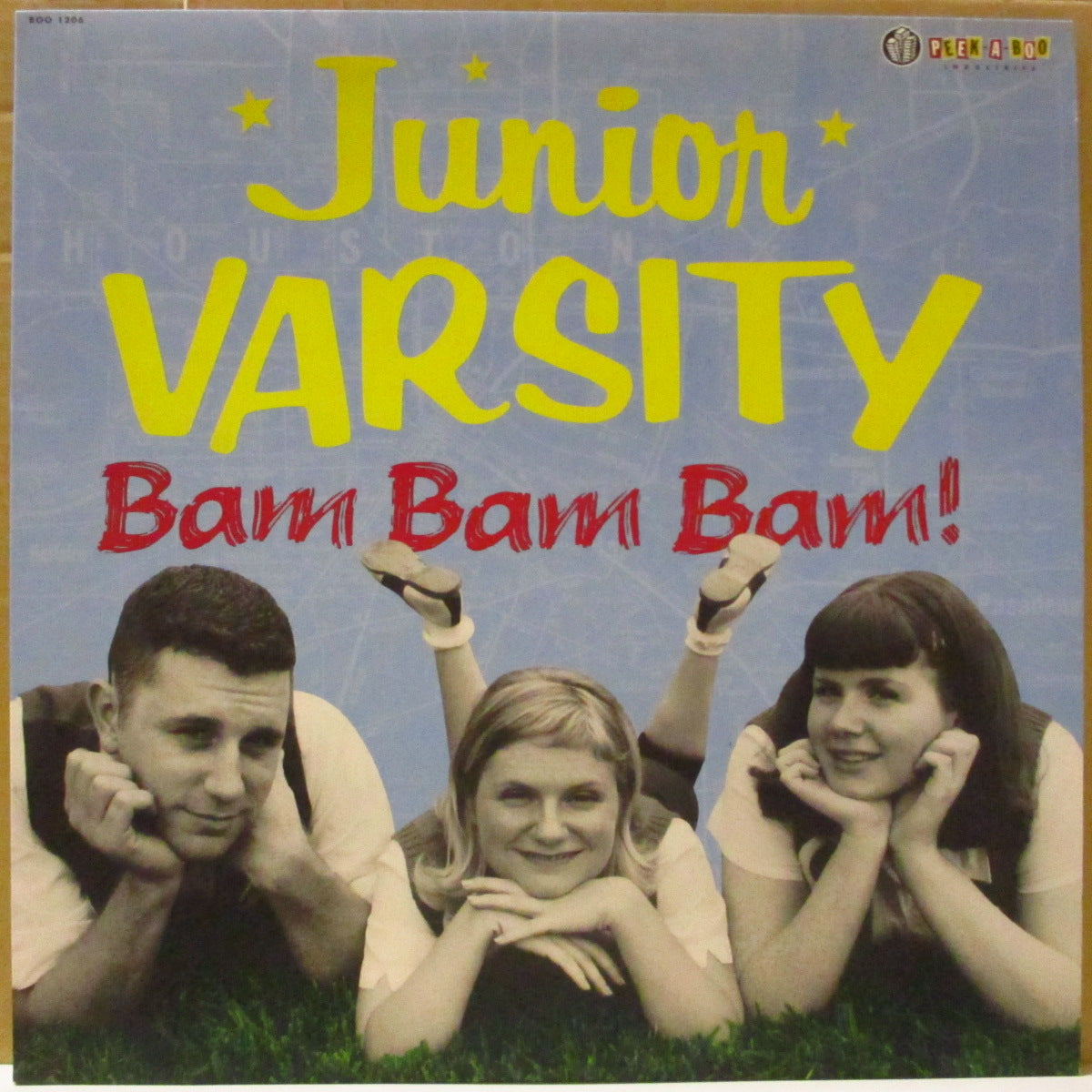 JUNIOR VARSITY  (ジュニア・ヴァーシティ)  - Bam Bam Bam! (US オリジナル LP+インサート) '00年1stアルバム 