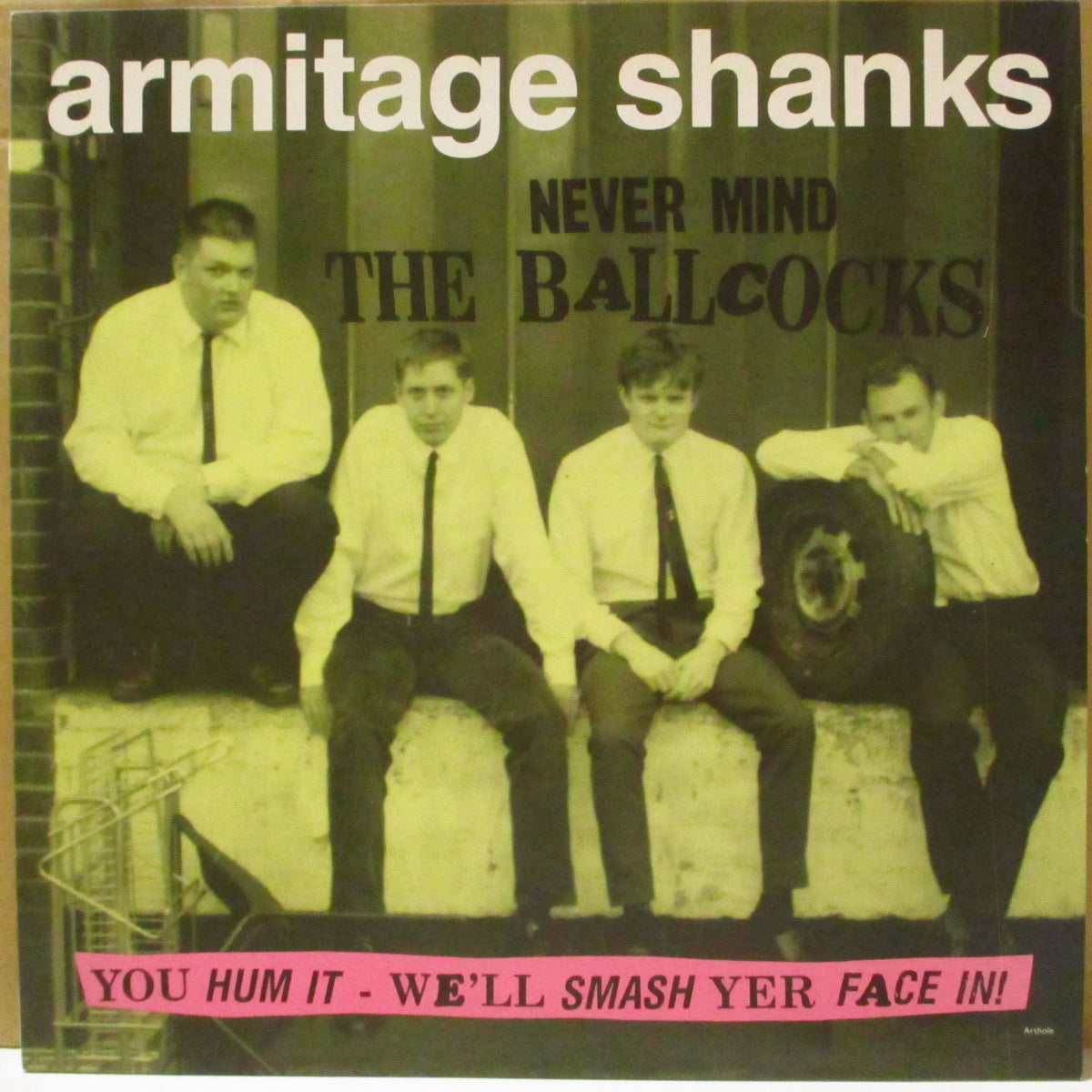 ARMITAGE SHANKS (アーミテイジ・シャンクス)  - Never Mind The Ballcocks (UK オリジナル LP) '97年4thアルバム