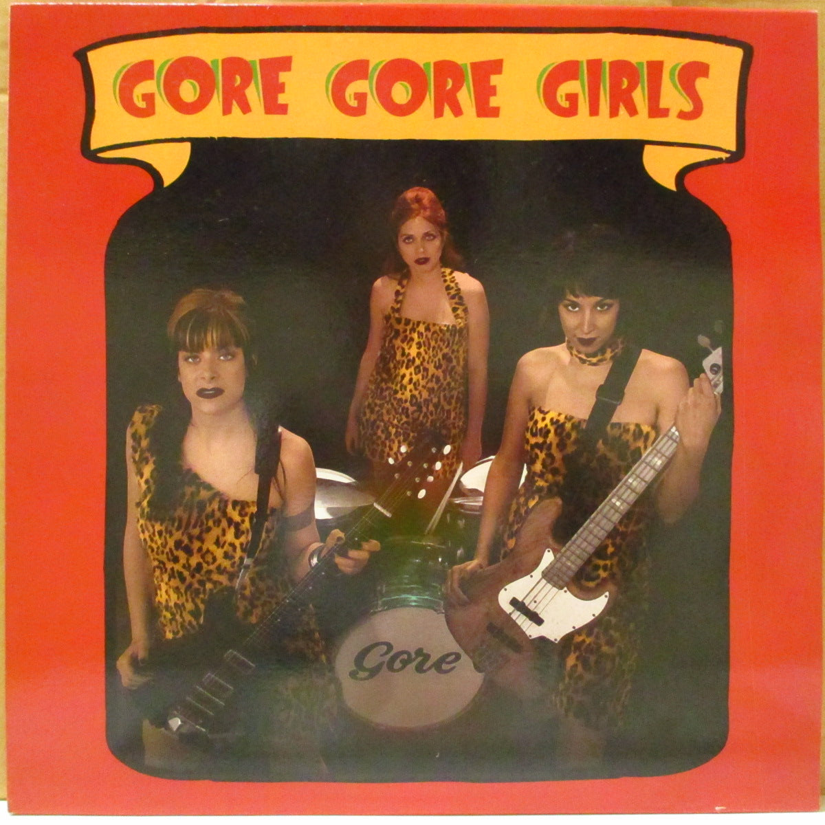 GORE GORE GIRLS (ゴア・ゴア・ガールズ)  - Strange Girls (US 限定「白盤」 LP+ソフト紙インナー) '01年1stアルバム