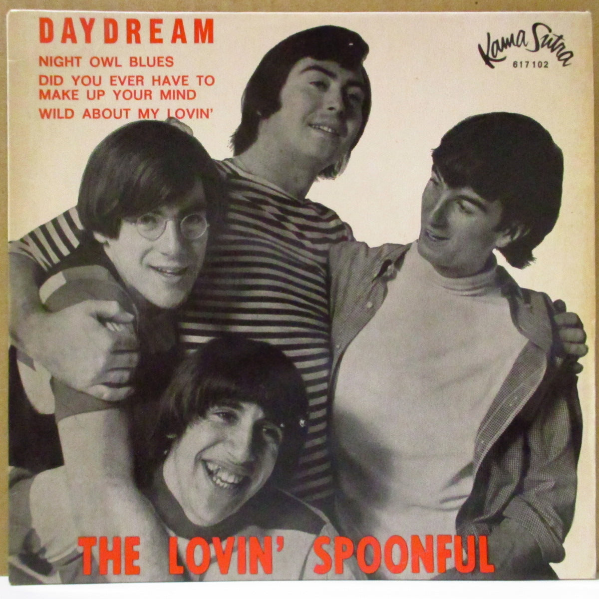 LOVIN' SPOONFUL (ラヴィン・スプーンフル)  - Daydream +3 (ポルトガル '66 オリジナル4曲入り 7インチEP)