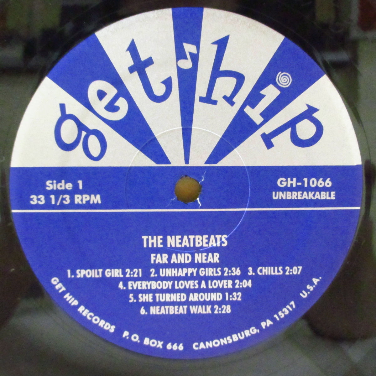NEATBEATS (ニートビーツ)  - Far And Near (US オリジナル「150グラム重量黒盤」モノラル LP+インサート) '98年1stアルバム