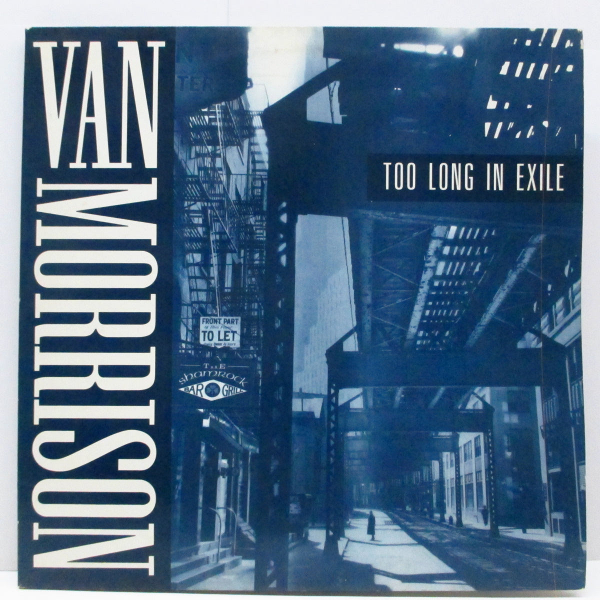 VAN MORRISON (ヴァン・モリソン)  - Too Long Exile (EU オリジナル「青ラベ」2xLP/光沢見開きジャケ) '93年、22作目アルバム !
