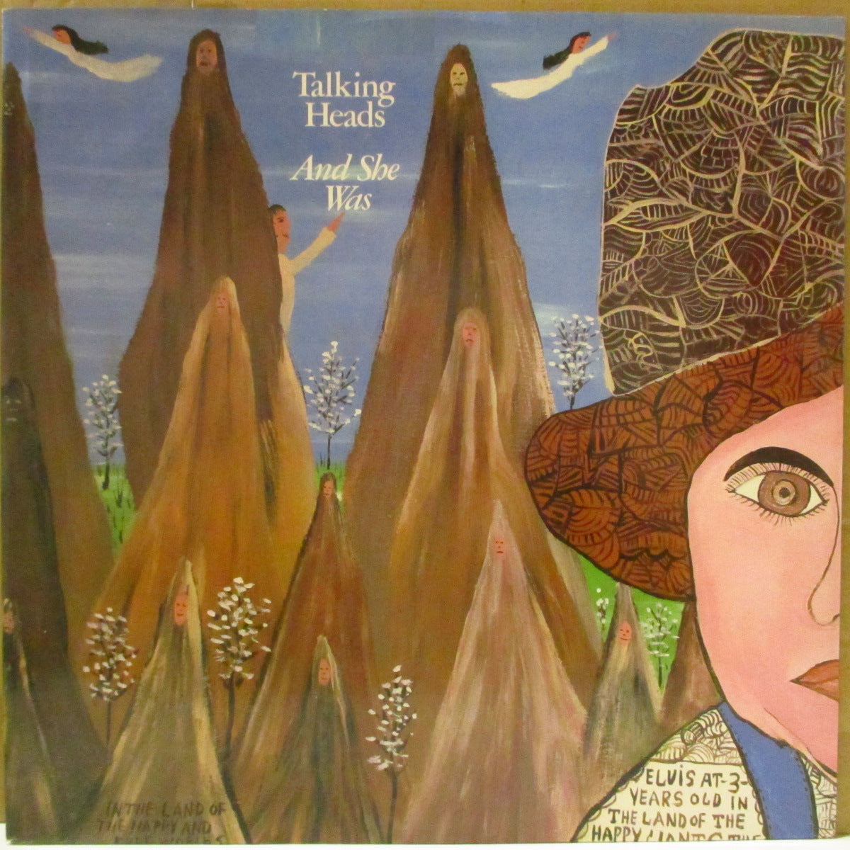 TALKING HEADS (トーキング・ヘッズ)  - And She Was +2 (UK '86 オリジナル3曲入り 12インチ)