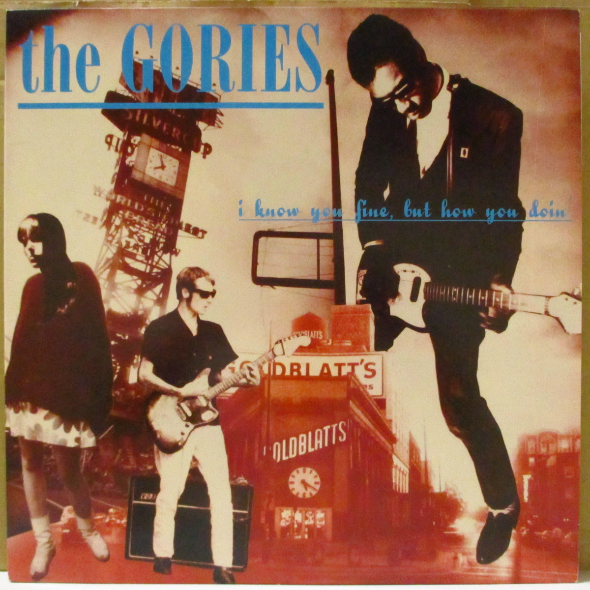GORIES, THE (ゴリーズ)  - I Know You Here Fine, But How You Doin' (US '09 再発「両面作曲クレジットありラベ」LP) '90年2ndアルバム