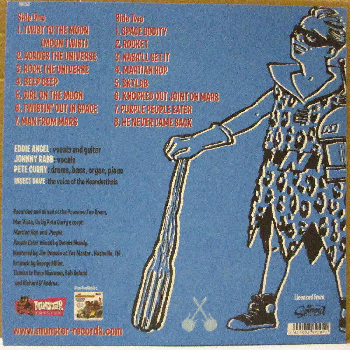 NEANDERTHALS, THE (ザ・ネアンデルタールズ)  - The Neanderthals In Space (Spain オリジナル「黒盤」 LP) '05年4thアルバム