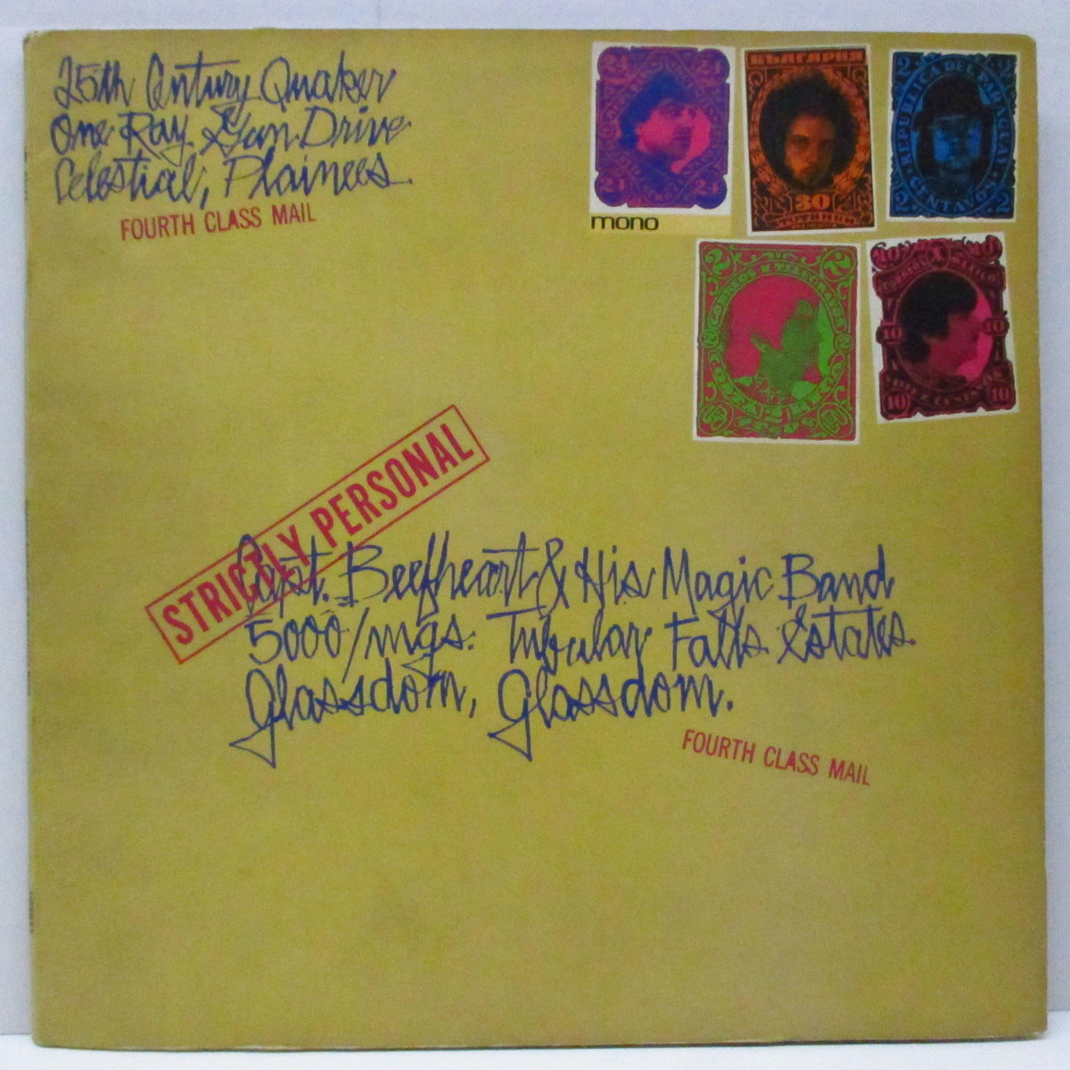 CAPTAIN BEEFHEART & His Magic Band (キャプテン・ビーフハート & ヒズ・マジック・バンド)  - Strictly Personal (UK オリジナル「モノラル」LP/見開ジャケ）'68年セカンドアルバム！