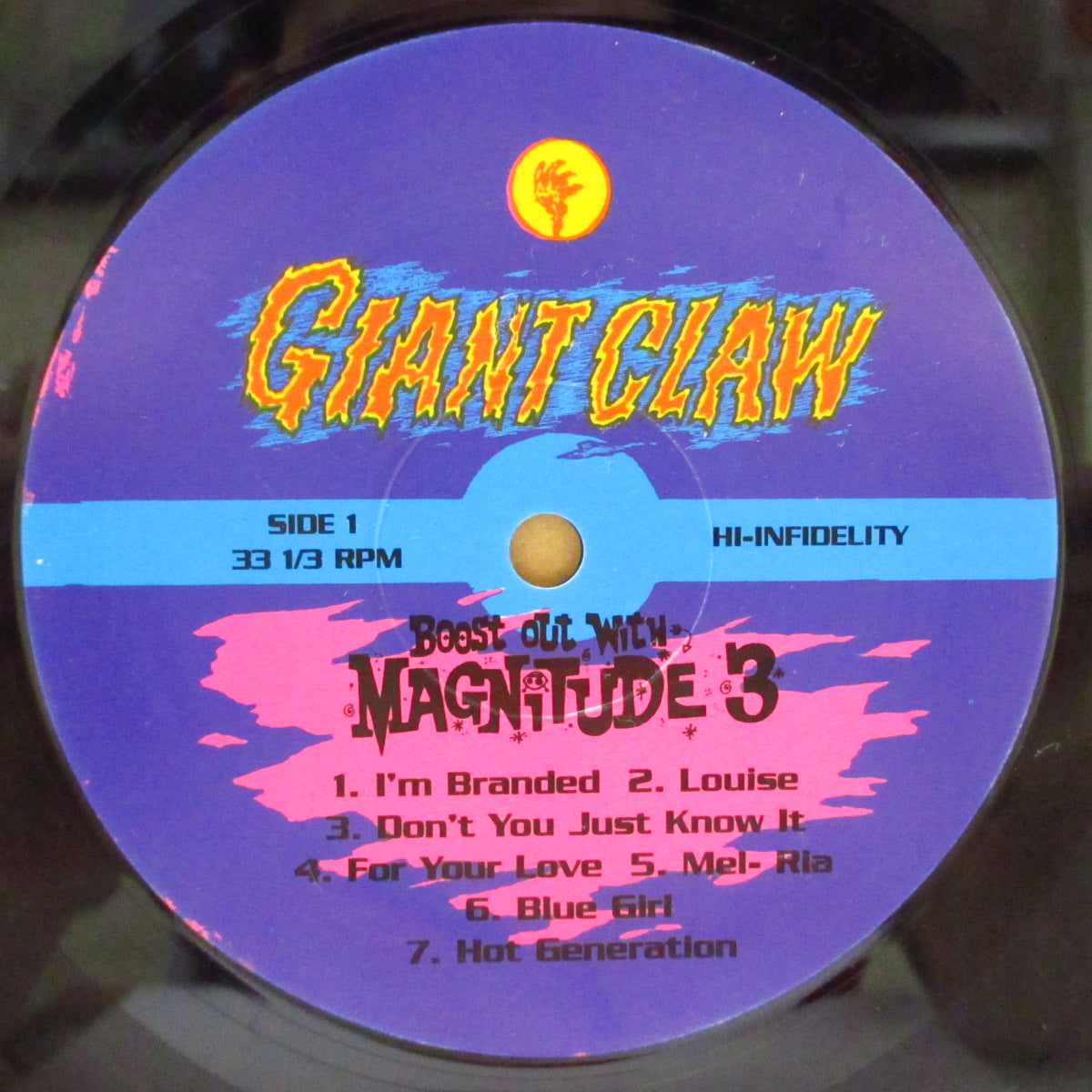 MAGNITUDE 3, THE (マグニチュード3)  - Boost Out With Magnitude 3 (OZ オリジナル・モノラル「黒盤」 LP) '95年唯一のアルバム