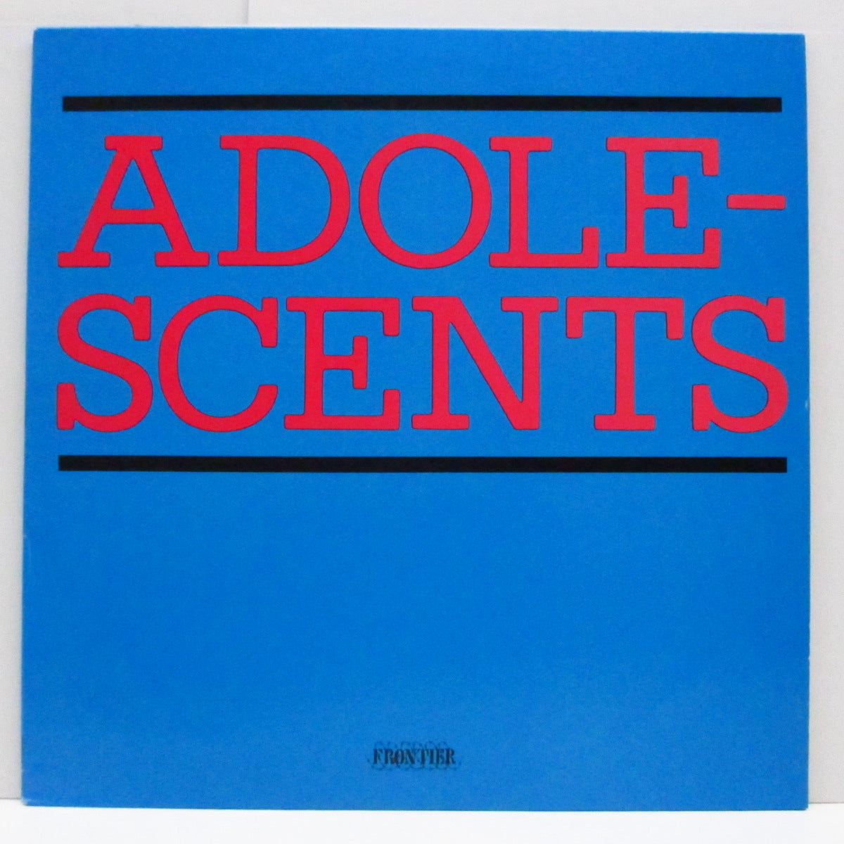 ADOLESCENTS (アドレスセンツ)  - S.T. [1st] (US '90 再発「黒盤」LP/「4601-1-L」ジャケ) 通称「ブルー・アルバム」！