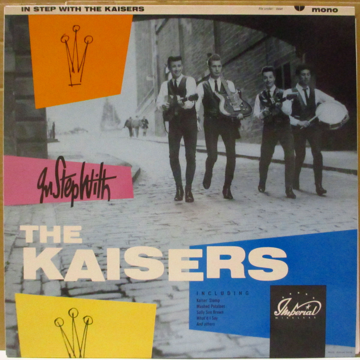 KAISERS, THE (カイザーズ)  - In Step With The Kaisers (UK オリジナル「無地白ラベ」モノラル LP) '94年2ndアルバム