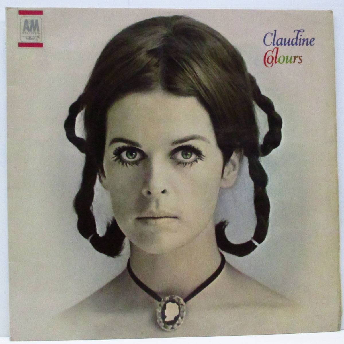 CLAUDINE LONGET (クロディーヌ・ロンジェ)  - Colours (UK オリジナル「ステレオ」LP/表面コーティング三面折り返ジャケ) '69年4th アルバム！