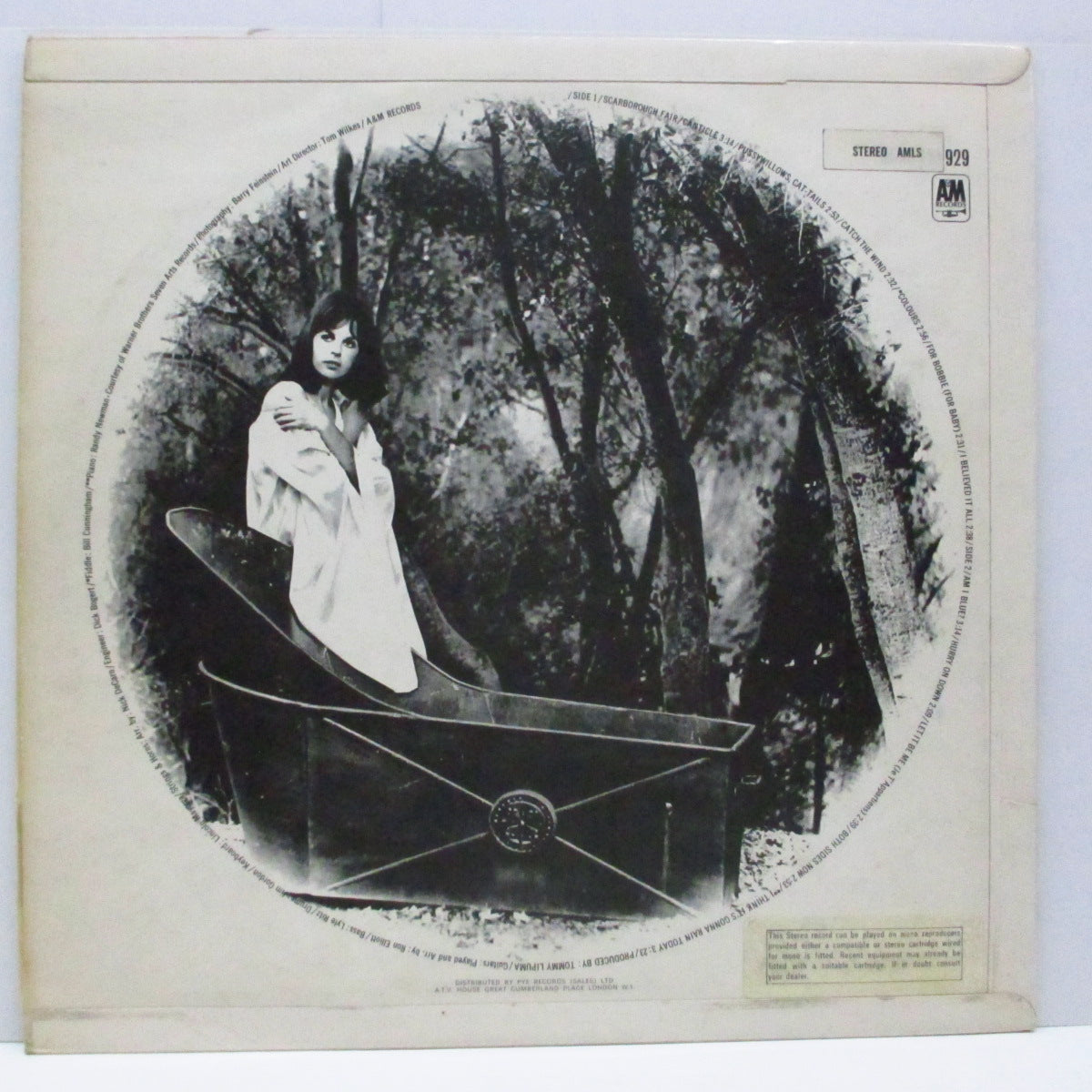 CLAUDINE LONGET (クロディーヌ・ロンジェ)  - Colours (UK オリジナル「ステレオ」LP/表面コーティング三面折り返ジャケ) '69年4th アルバム！