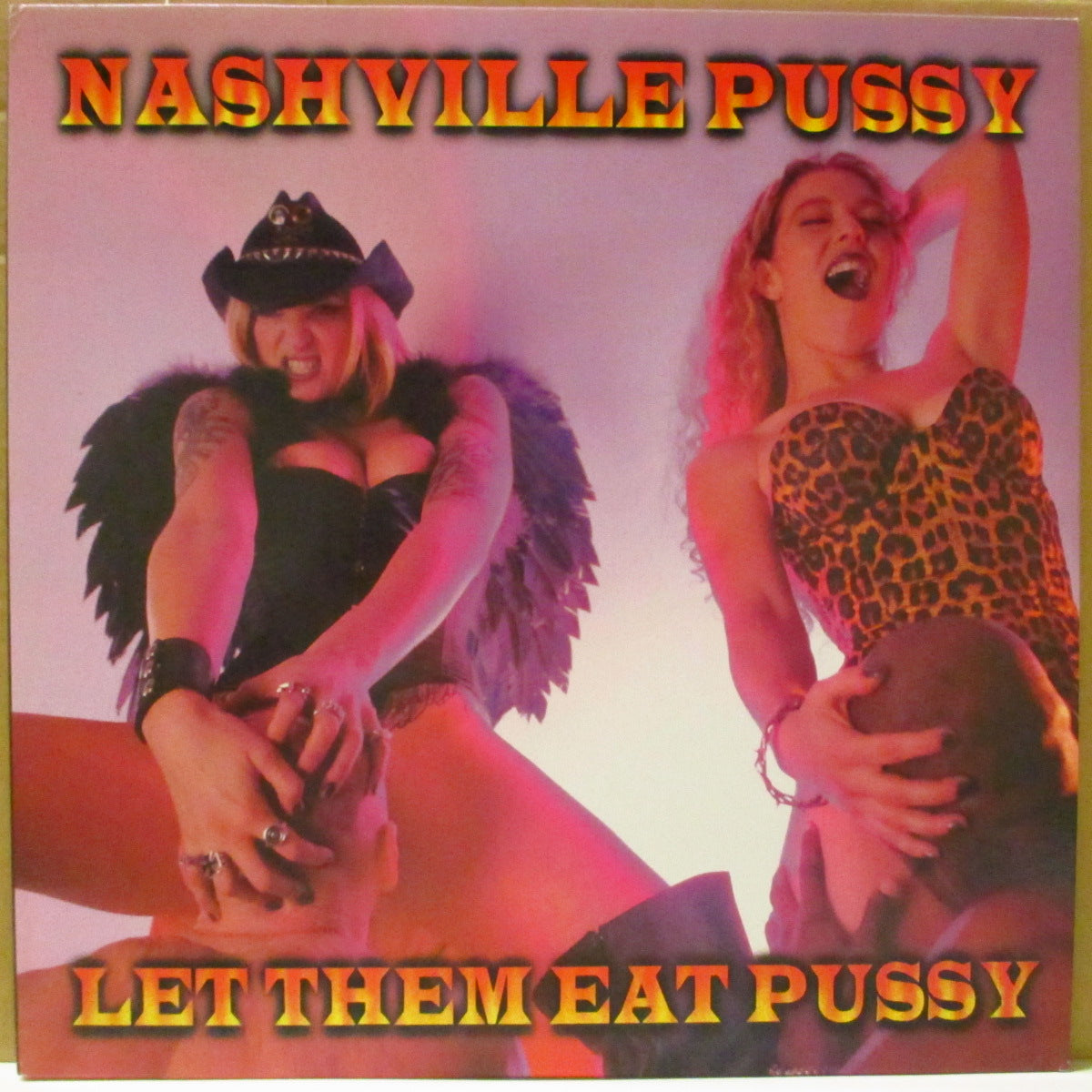 NASHVILLE PUSSY (ナッシュヴィル・プッシー)  - Let Them Eat Pussy (US オリジナル LP) '98年1stアルバム