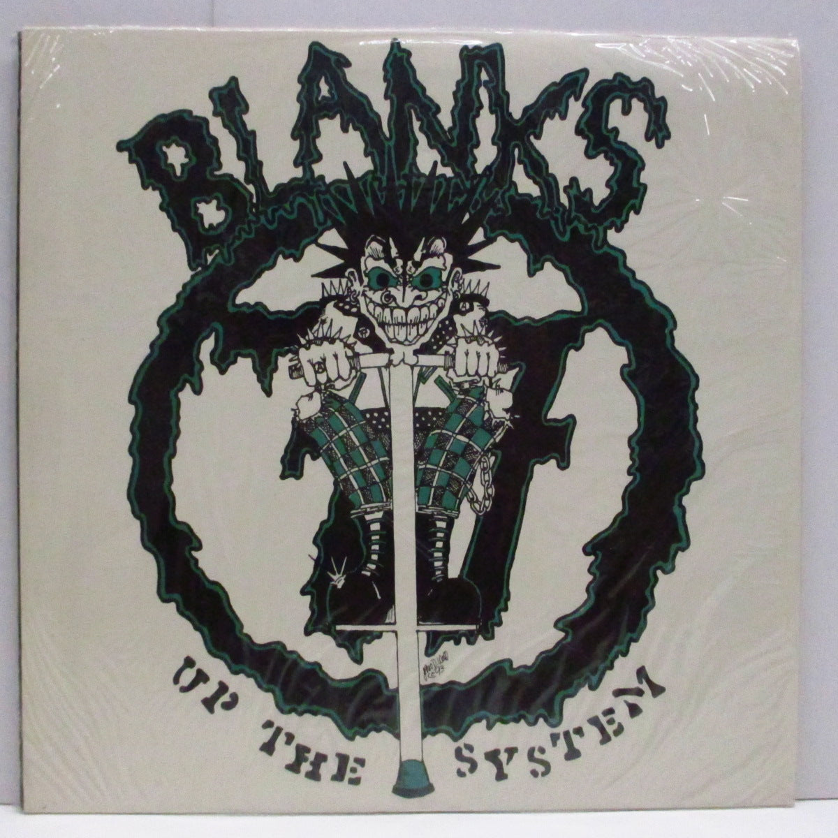 BLANKS 77 (ブランクス 77)  - Up The System (US '93 限定「カラーヴァイナル」8曲入り10"+インサート 「廃盤 New」   ) '93年ミニアルバム！