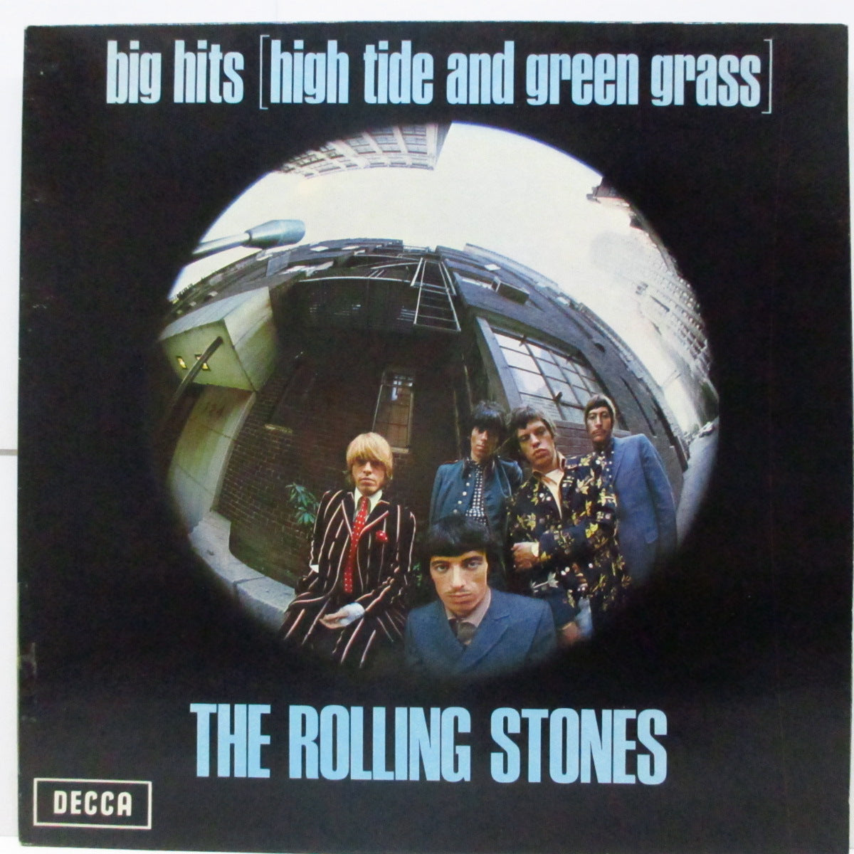 ROLLING STONES (ローリング・ストーンズ)  - Big Hits (High Tide And Green Grass) (UK 70's 再発「銀ボックスロゴ、青ラベ」ステレオ LP/見開きジャケ)