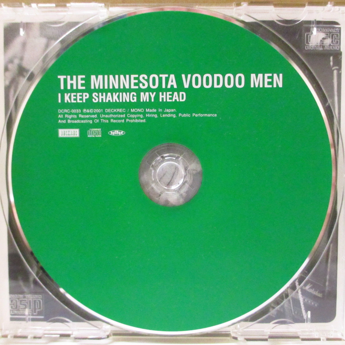 MINNESOTA VOODOO MEN (ミネソタ・ヴードゥー・メン)  - I Keep Shaking My Head (Japan '01 オリジナル CD+帯) 1stアルバム