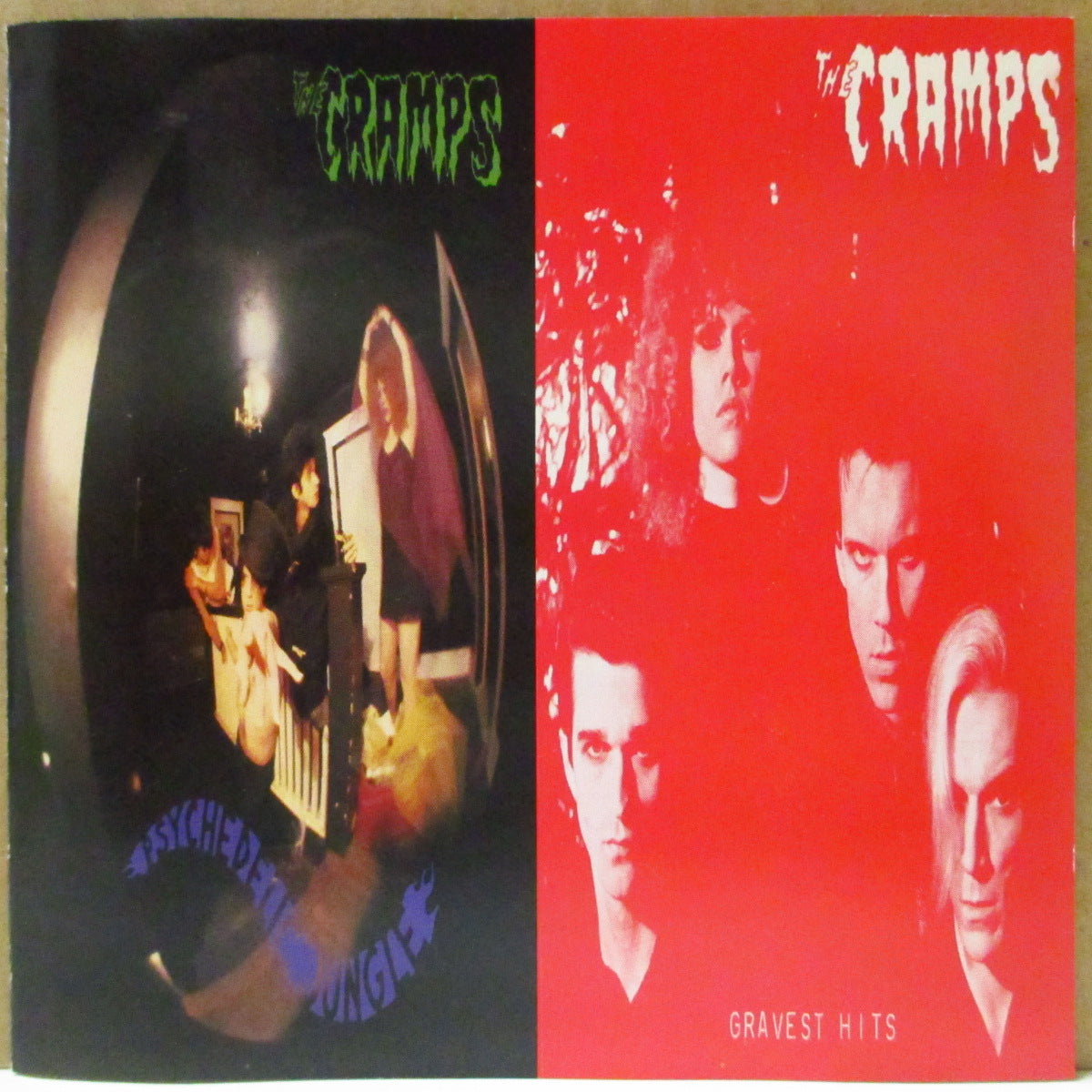 CRAMPS (クランプス)  - Psychedelic Jungle / Gravest Hits (US '90s 再発品番「44797 0058 2」表記 CD) デビューミニアルバム&2ndアルバム合体盤