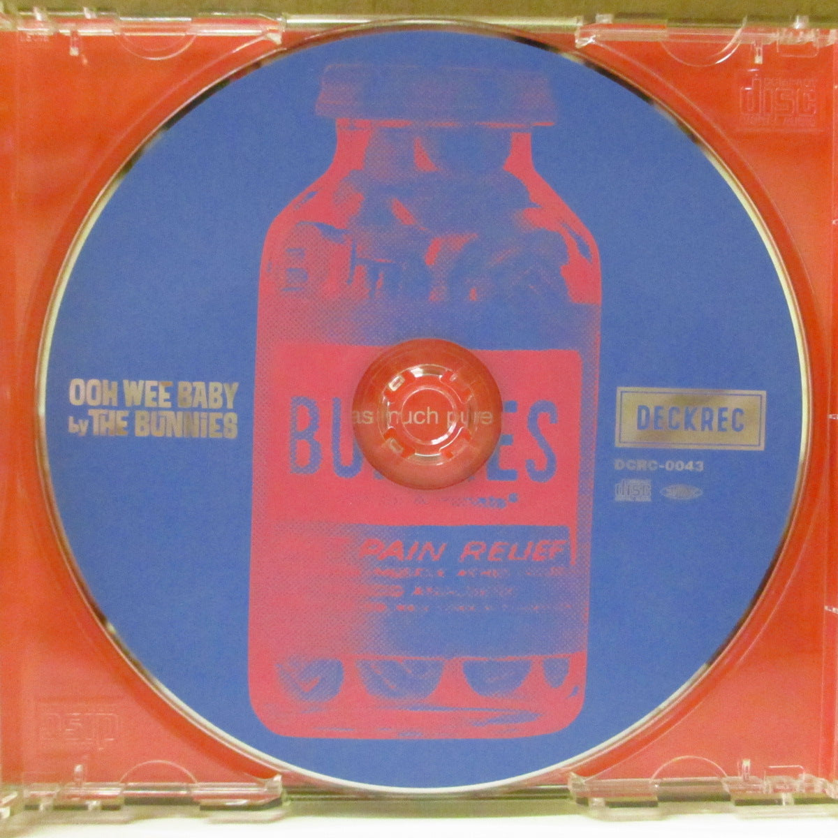 BUNNIES, THE (ザ・バニーズ)  - Ooh Wee Baby (Japan '02 オリジナル CD+帯, ステッカー) 2ndアルバム