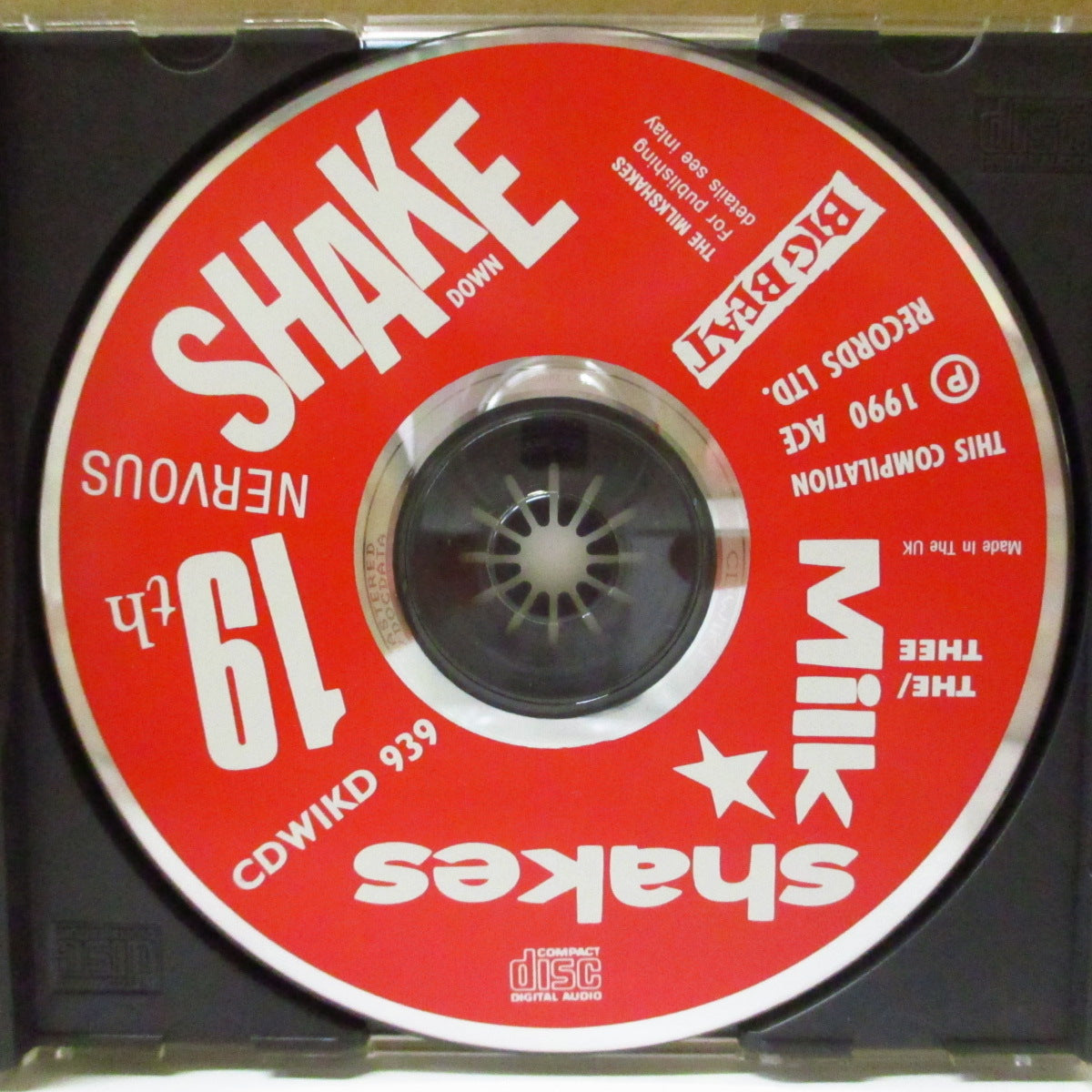 MILKSHAKES (ミルクシェイクス)  - 19th Nervous Shakedown (UK '90 オリジナル CD) ベストアルバム