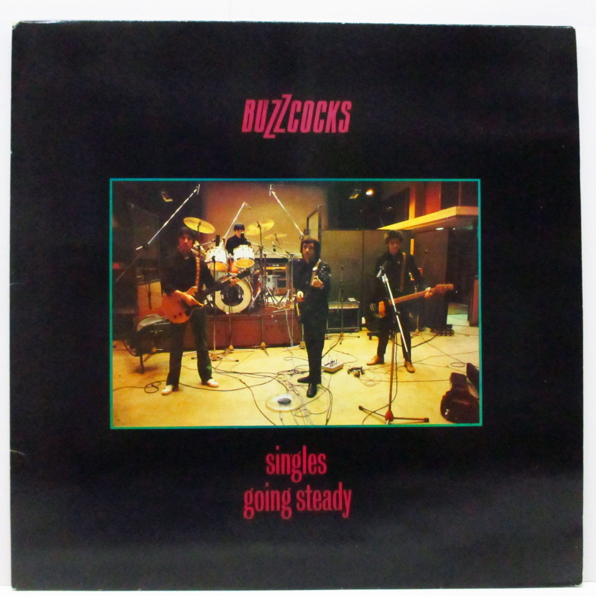 BUZZCOCKS (バズコックス)  - Singles Going Steady (UK 80's 再発「グレイラベ」LP+バーコード有ジャケ/LBR 1043)