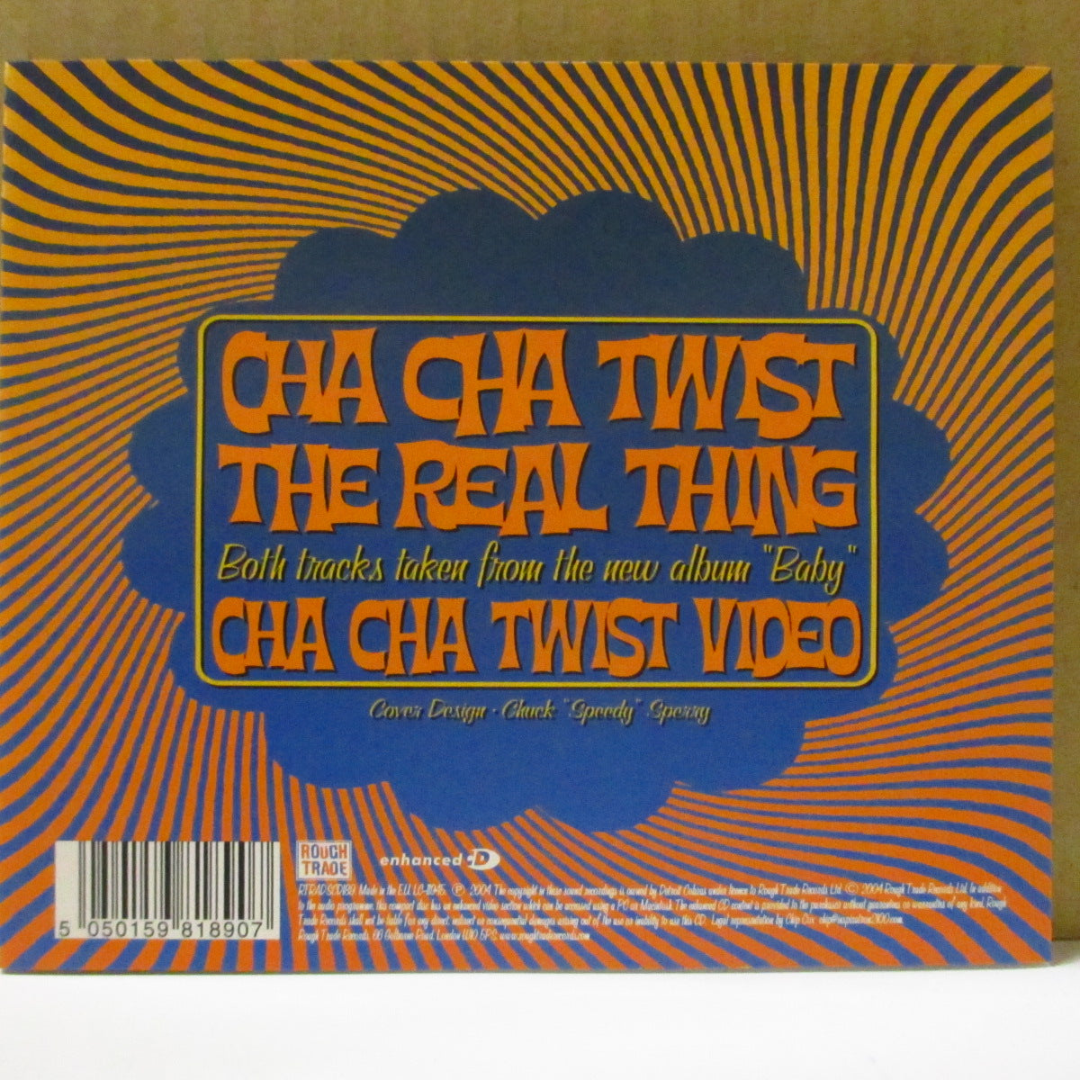 DETROIT COBRAS, THE (ザ・デトロイト・コブラス)  - Cha Cha Twist (UK '04 オリジナル2曲入りエンハンスト CD/レアステッカー付きプラケース)