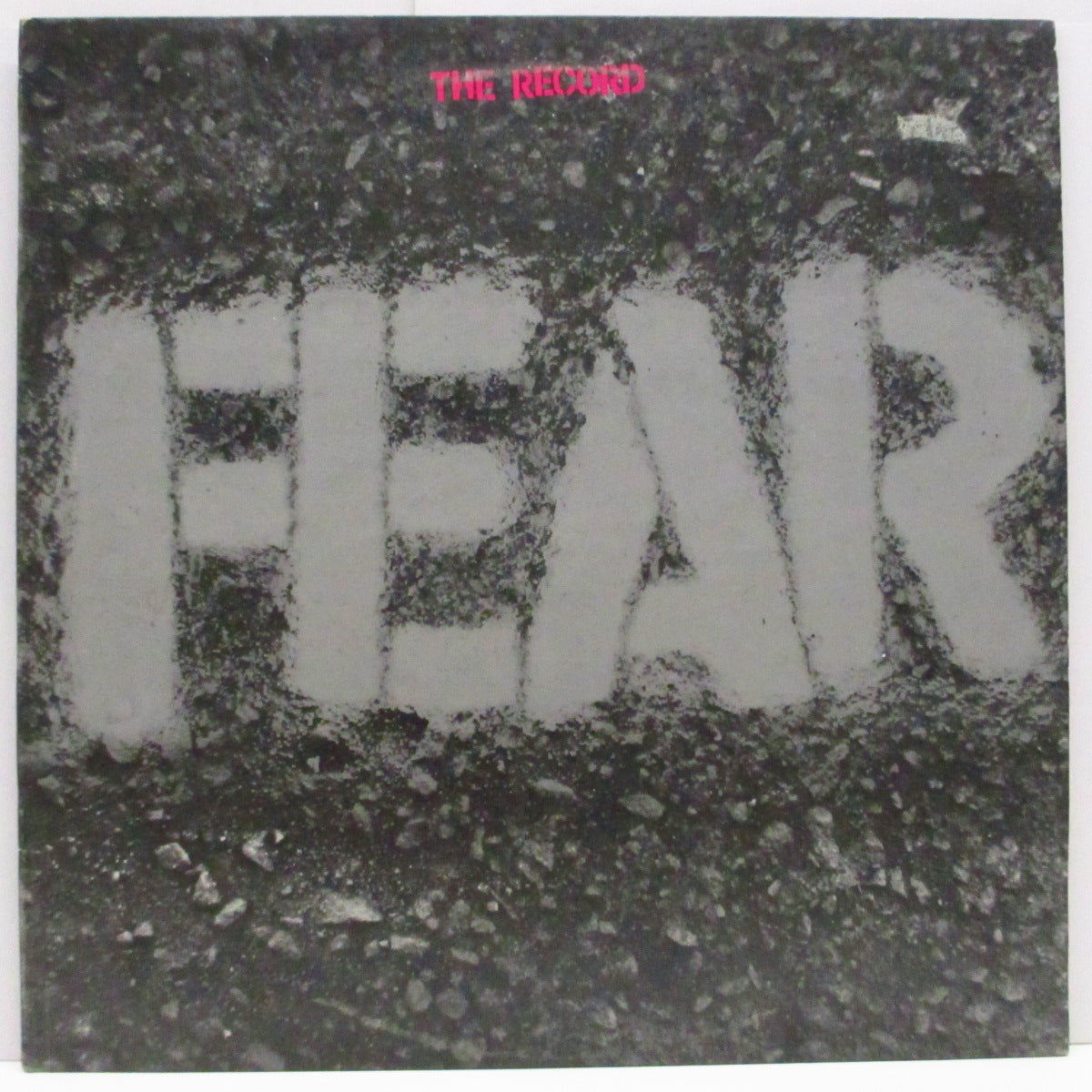 FEAR (フィア)  - The Records (Italy '82 オリジナル LP) '82年ファースト！