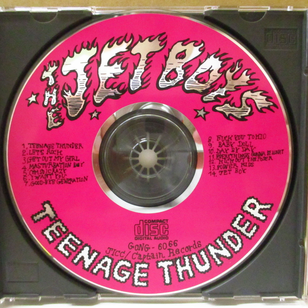 JET BOYS (ジェット・ボーイズ)  - Teenage Thunder (Japan '92 オリジナル CD+帯) 1stアルバム