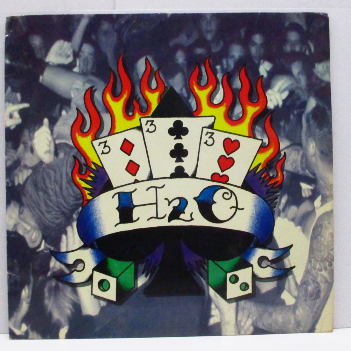 H2O (エイチ・ツー・オー)  - S.T. [1st] (US '96 限定「ミントグリーンヴァイナル」LP+インサート）