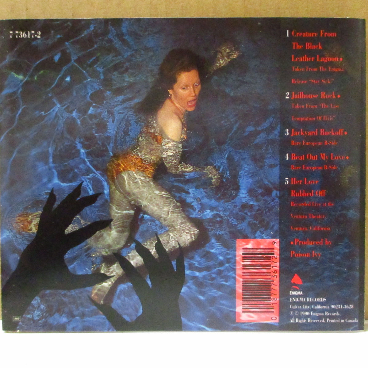 CRAMPS (クランプス)  - Creature Fron The Black Leather Lagoon (US '90 オリジナル5曲入り CD)