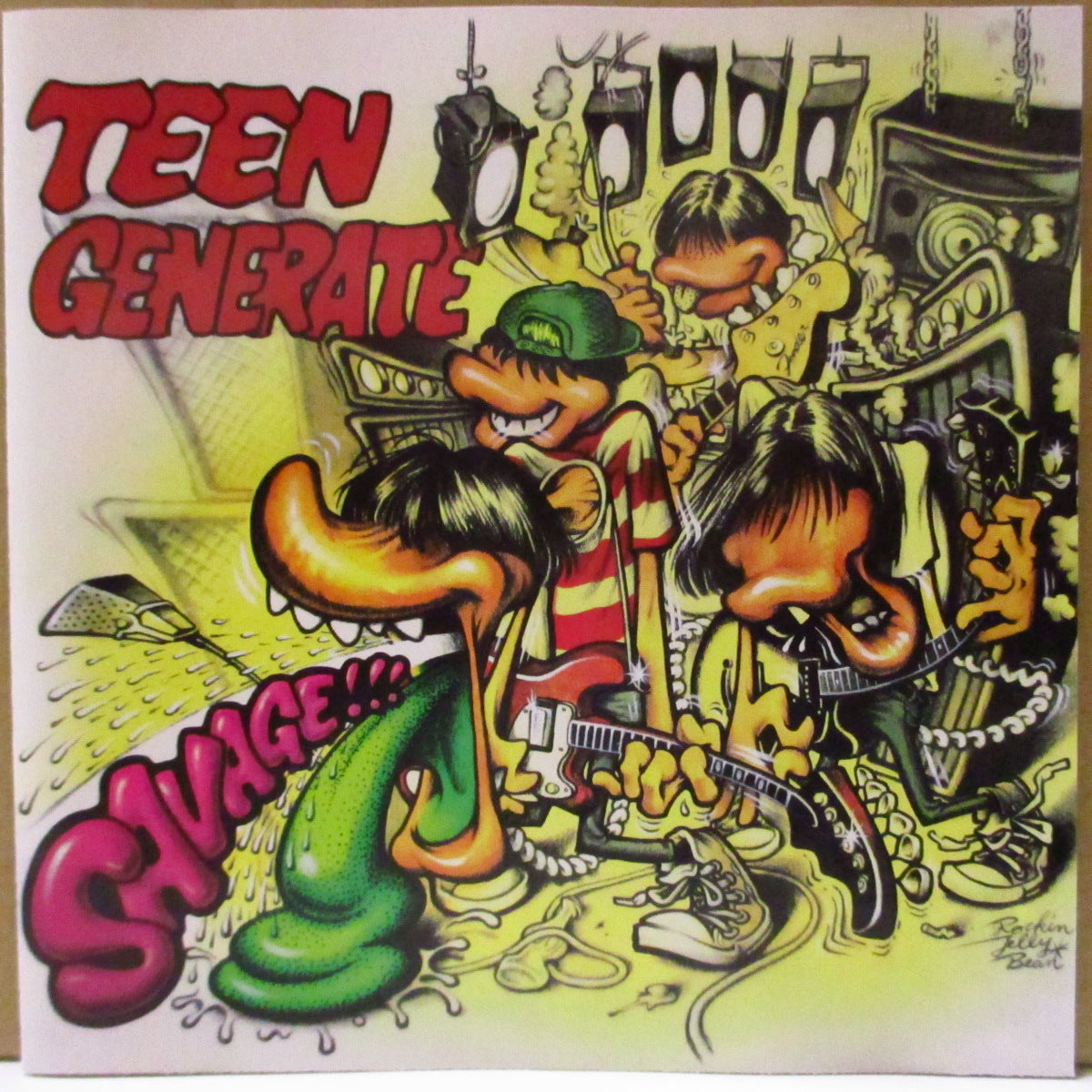 TEENGENERATE (ティーンジェネレイト)  - Savage!!! (US '96 再発10曲入り CD)