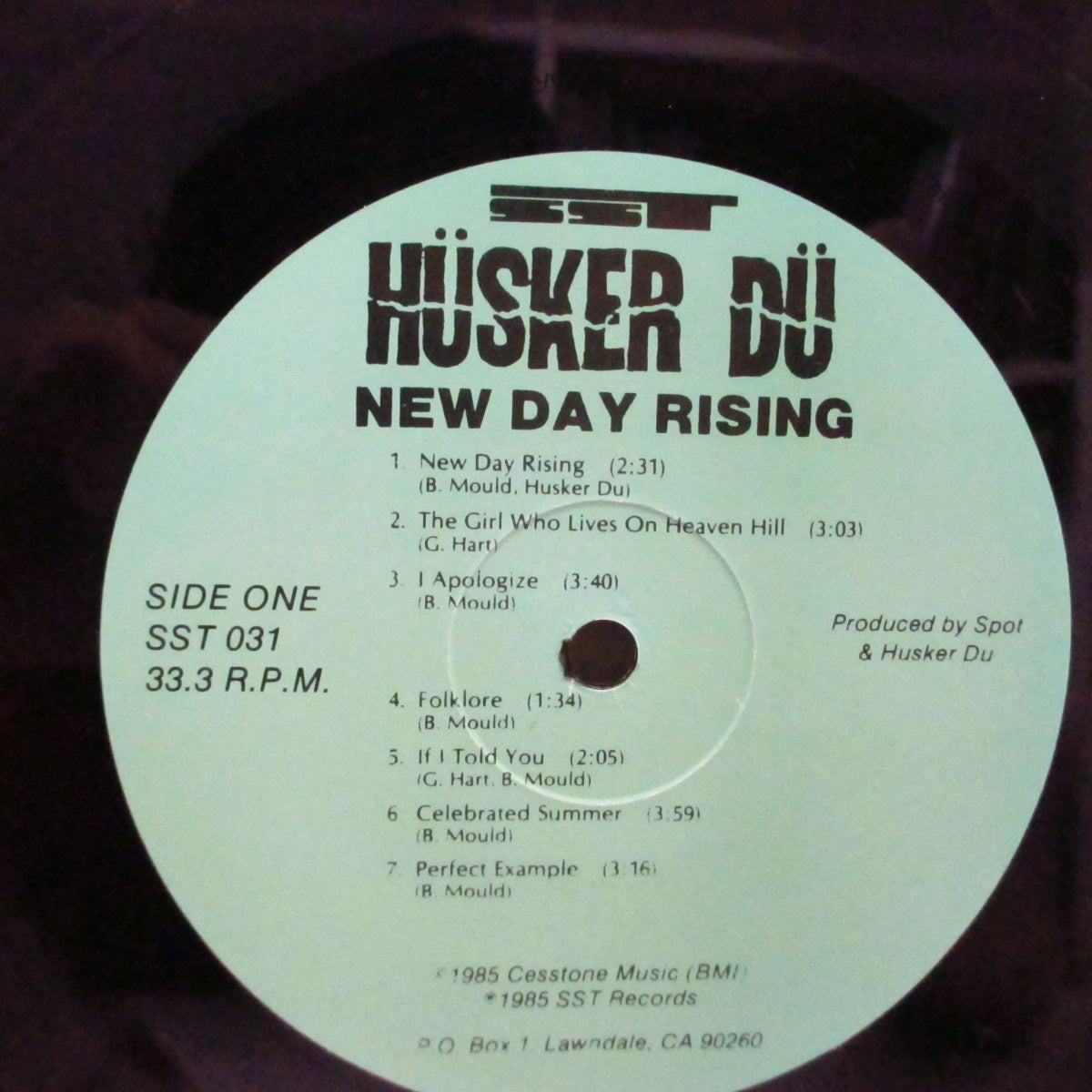 【レア4枚セット】 Husker Du ハスカー・ドゥ HUSKER DU (ハスカー・ドゥ) - New Day Rising (US '90 再発「黒盤」LP
