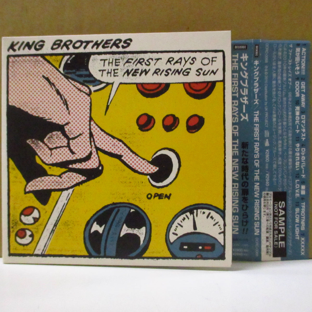 KING BROTHERS (キング・ブラザーズ)  - The First Rays Of The New Rising Sun (Japan プロモ CD+ボーナスCD, 帯, インサート/見開き紙ジャケ) '10年8thアルバム
