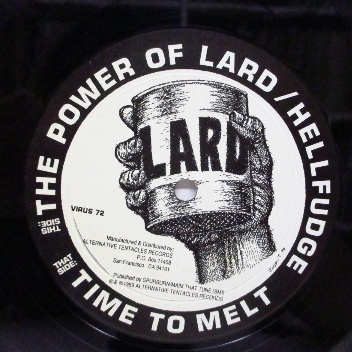 LARD (ラード)  - The Power Of Lard (US '89 オリジナル LP+インサート）ファースト！
