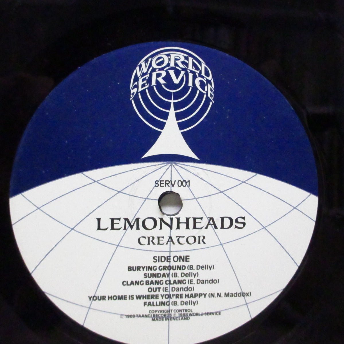 LEMONHEADS (レモンヘッズ)  - Creator (UK '88 オリジナル LP  ) パンク時代のセカンド！
