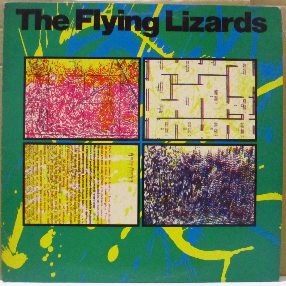 FLYING LIZARDS, THE (ザ・フライング・リザーズ)  - S.T. - 1st Album -  (UK オリジナル LP+インナー) '79年1stアルバム