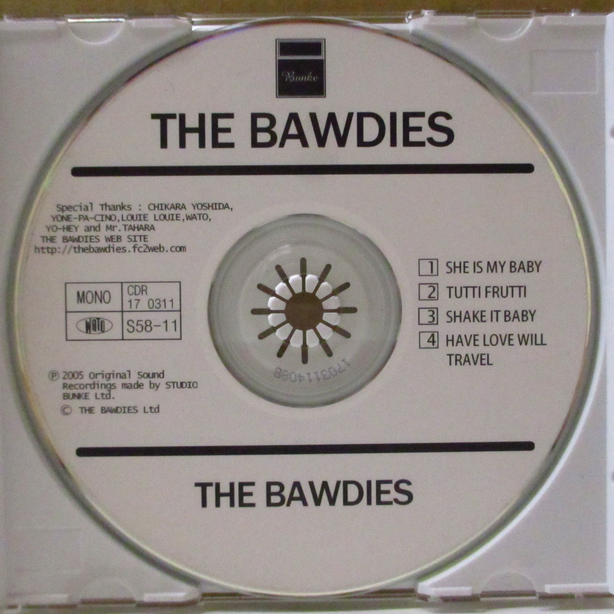 BAWDIES, THE (ボウディーズ) - With The Bawdies (Japan '05