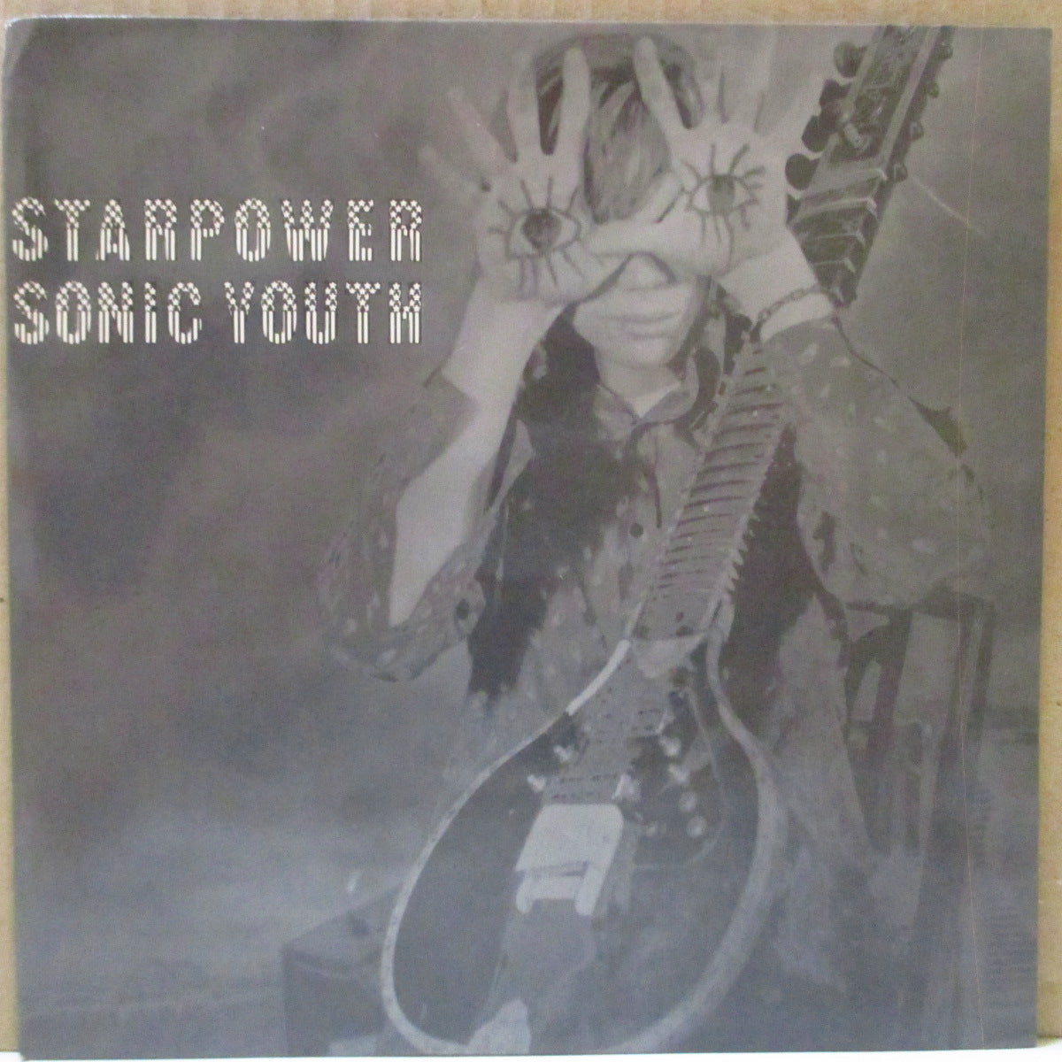 SONIC YOUTH (ソニック・ユース)  - Starpower (UK オリジナル 7インチ+表面コーティングジャケ)