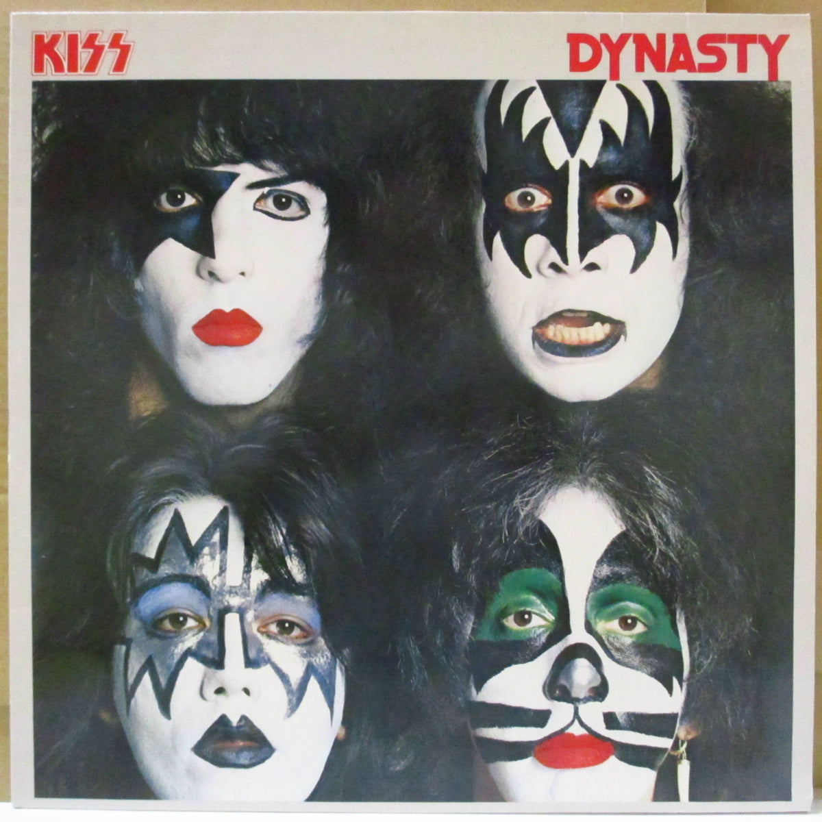 KISS (キッス)  - Dynasty (Dutch '79 再発 LP/レーベルコード＆バーコードなし光沢ジャケ) '79年7thアルバム
