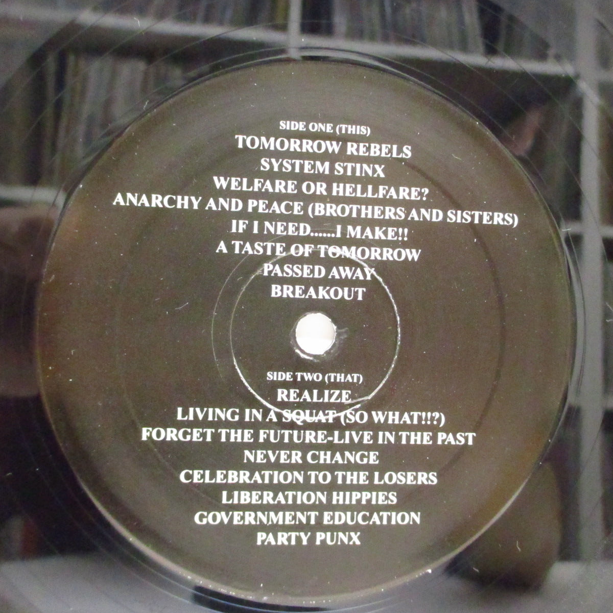 UNCURBED (アンカーブド)  - Peacelovepunklife...Andotherstories (US オリジナル LP+ インサート）スウェディッシュD-Beat ! '98年作！