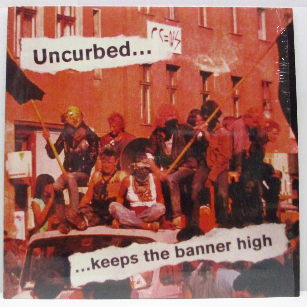 UNCURBED (アンカーブド)  - ...Keeps The Banner High (US オリジナル LP+ インサート）スウェディッシュD-Beat ! '00年作！
