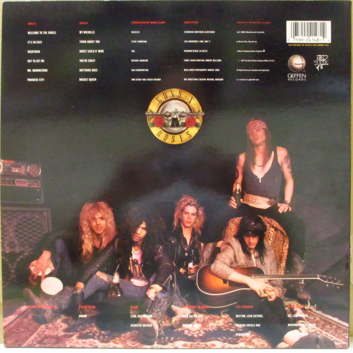 GUNS N' ROSES (ガンズ・アンド・ローゼズ) - Appetite For
