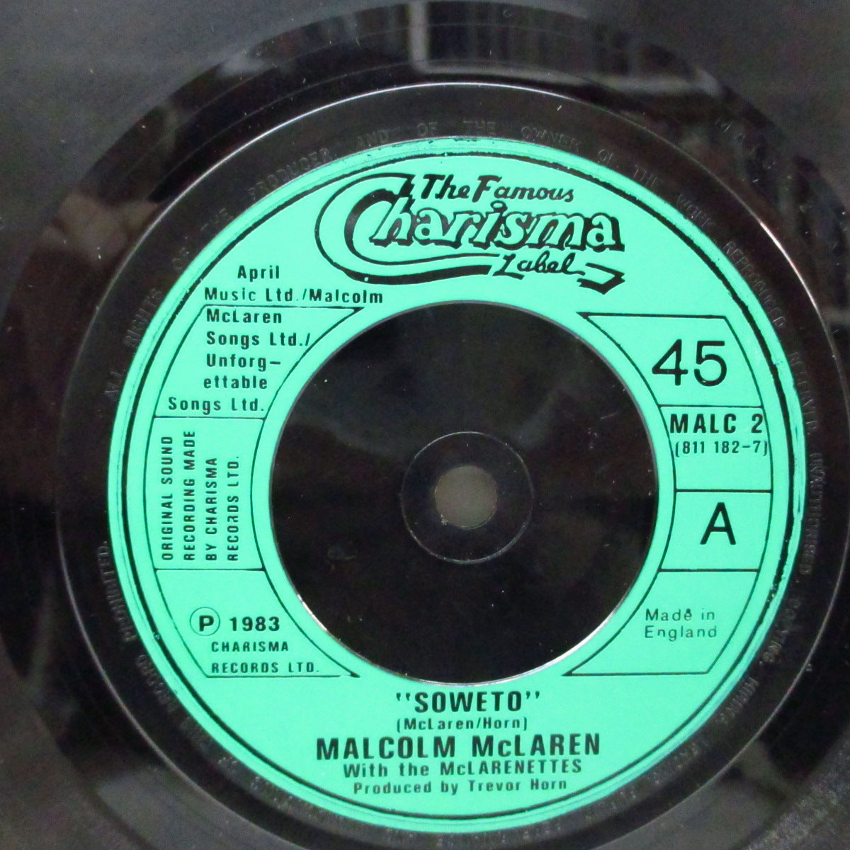 MALCOLM McLAREN With The McLarenettes (マルコム・マクラーレン