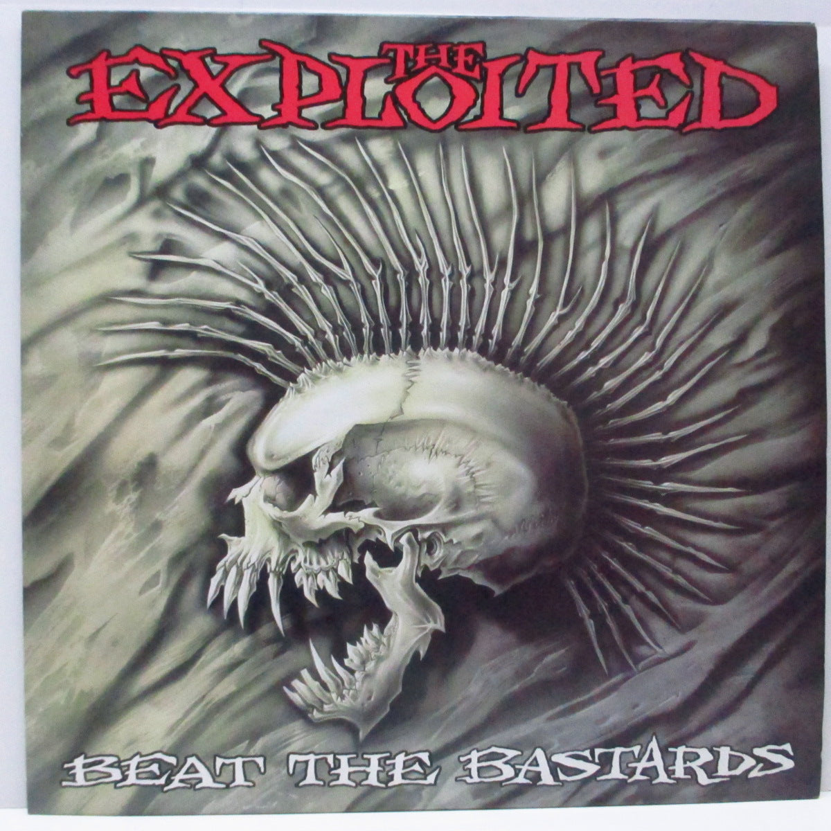 EXPLOITED, THE (ジ・エクスプロイテッド)  - Beat The Bastards (UK オリジナル LP+インナー) '96年7thアルバム！