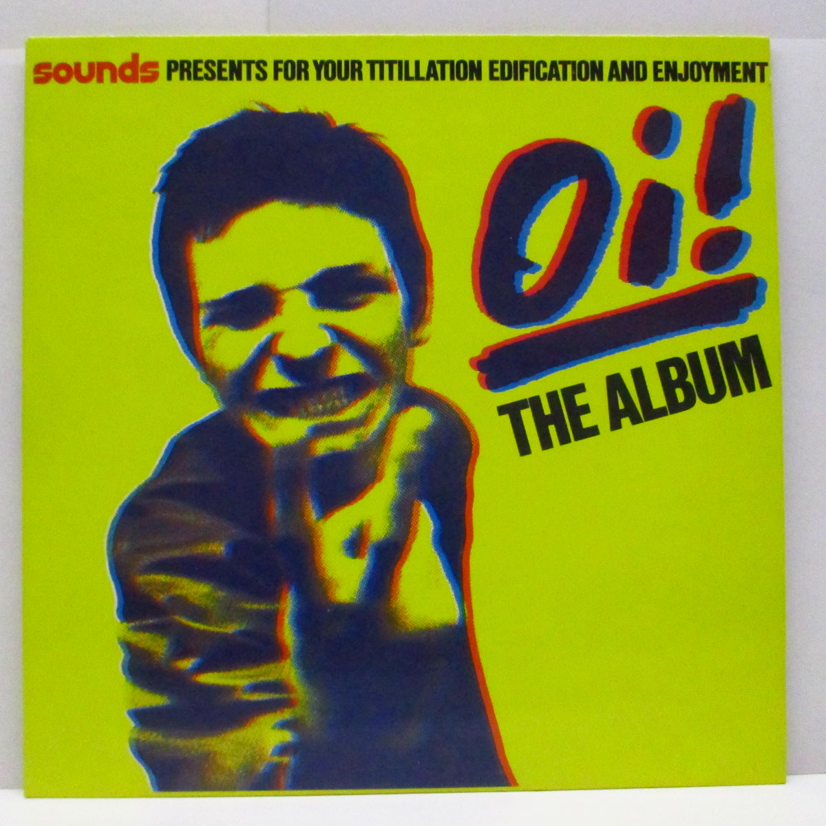 V.A. (80's UK Oi!コンピ！)  - Oi! The Album (UK '97 限定再発「イエローヴァイナル」LP/AHOY LP 72)