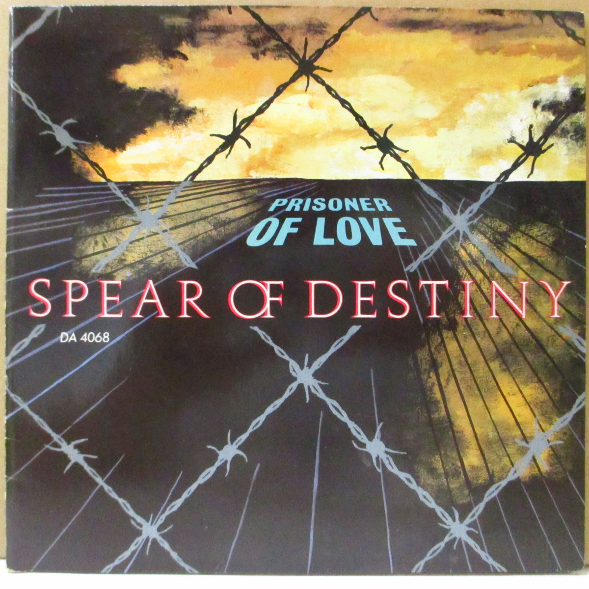 SPEAR OF DESTINY (スピア・オブ・ディスティニー)  - Prisoner Of Love (UK '84 オリジナル 2x7インチ+光沢固紙見開きジャケ)