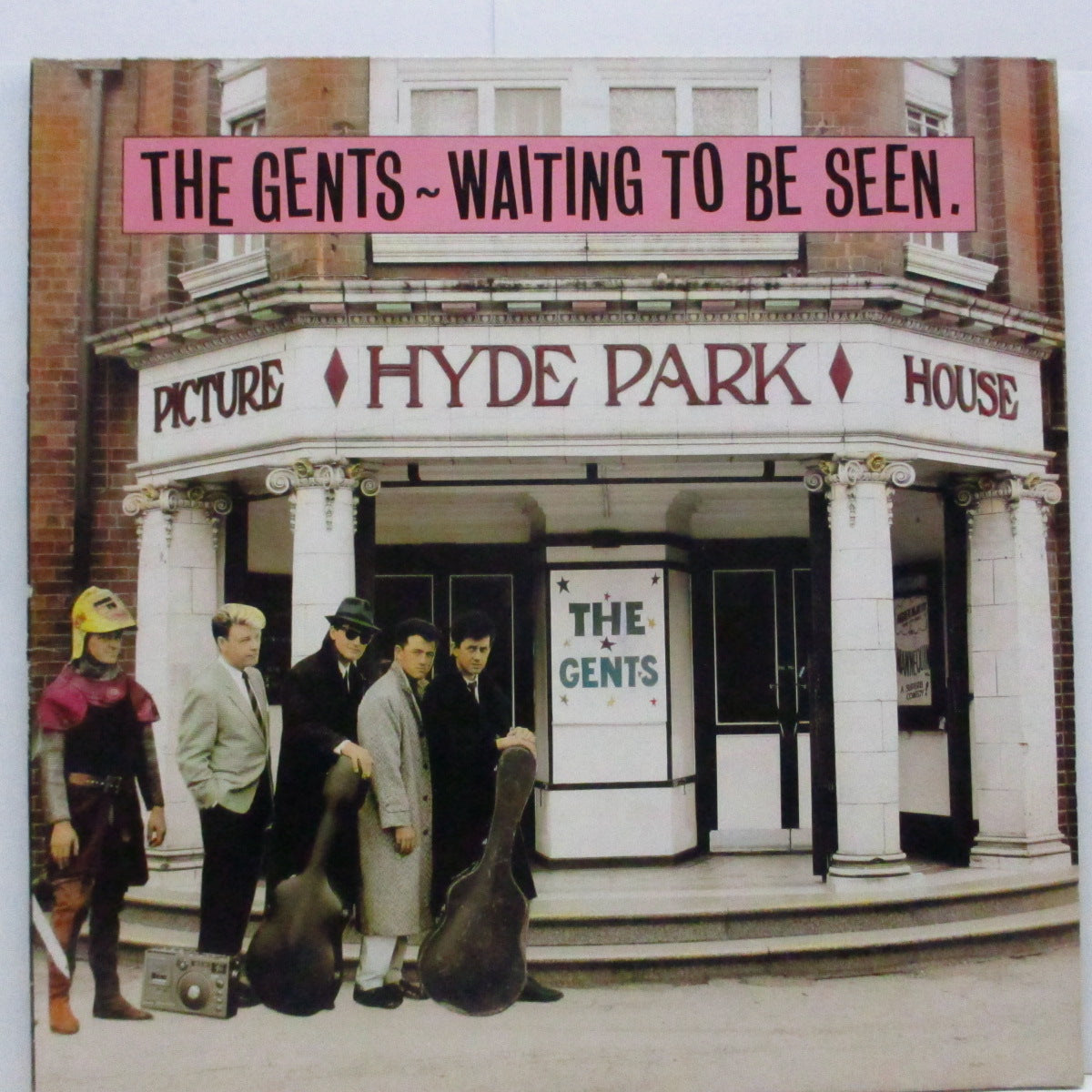 GENTS, THE (ザ ・ジェンツ)  - Waiting To Be Seen (UK オリジナル LP/見開ジャケ)