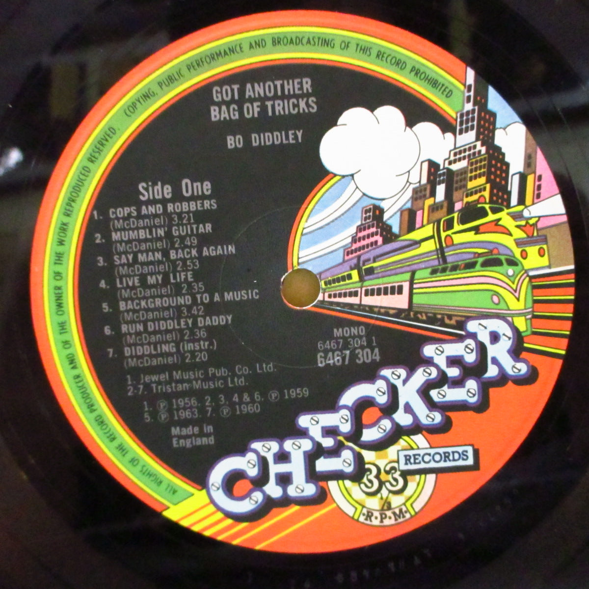 BO DIDDLEY (ボ・ディドリー)  - Got Another Bag of Tricks 'UK '72 オリジナル・モノラル LP/両面コーティング・ジャケ) 裏ベスト的内容の全14曲！