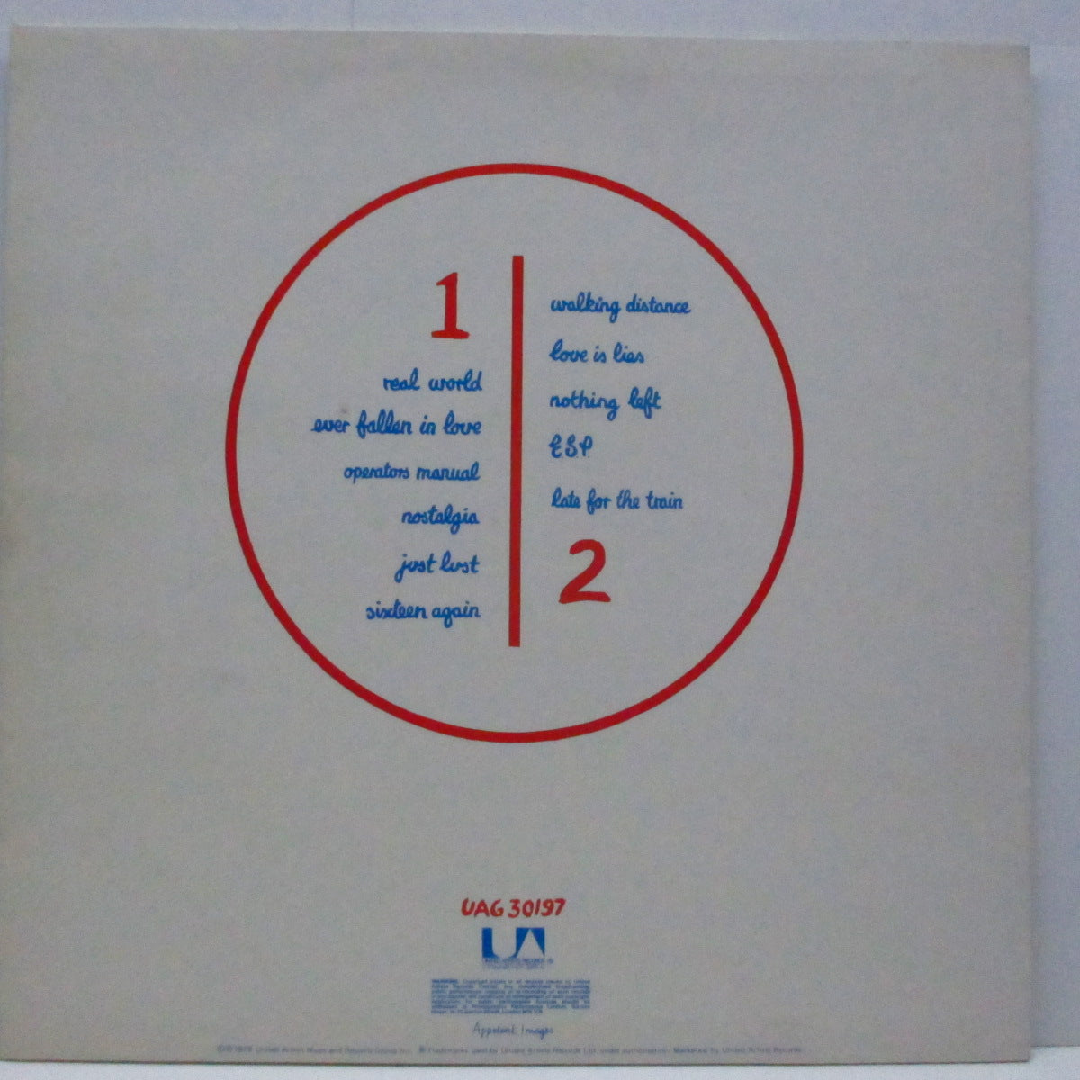 BUZZCOCKS (バズコックス) - Love Bites (UK オリジナル LP+インサート