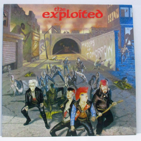 EXPLOITED, THE (ジ・エクスプロイテッド)  - Troops Of Tomorrow (Italy '82「セカンドプレス」LP)