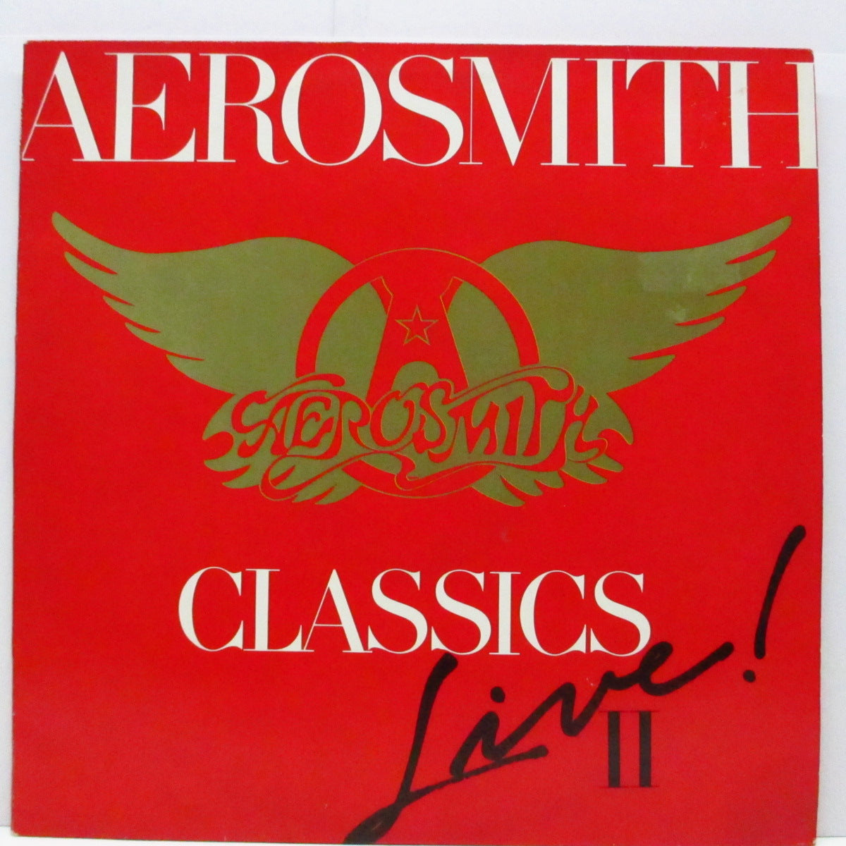 AEROSMITH (エアロスミス)  - Classics Live! 2 (EU オリジナル LP+インナー)