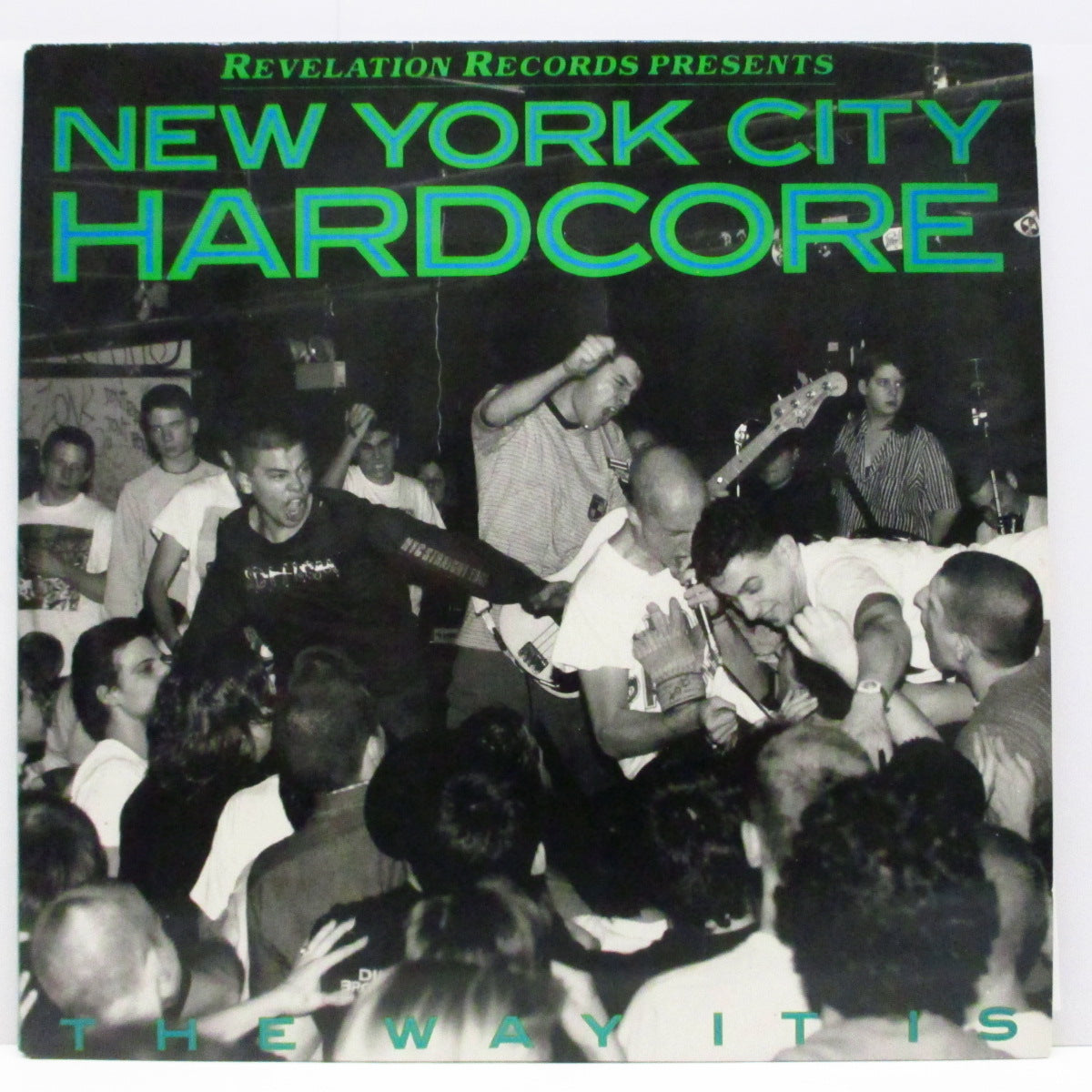 V.A. ('88年ニューヨークハードコア・コンピ)  - New York City Hardcore - The Way It Is (US '92 セカンドプレス「青/緑ラベ」黒盤 LP+インサート)